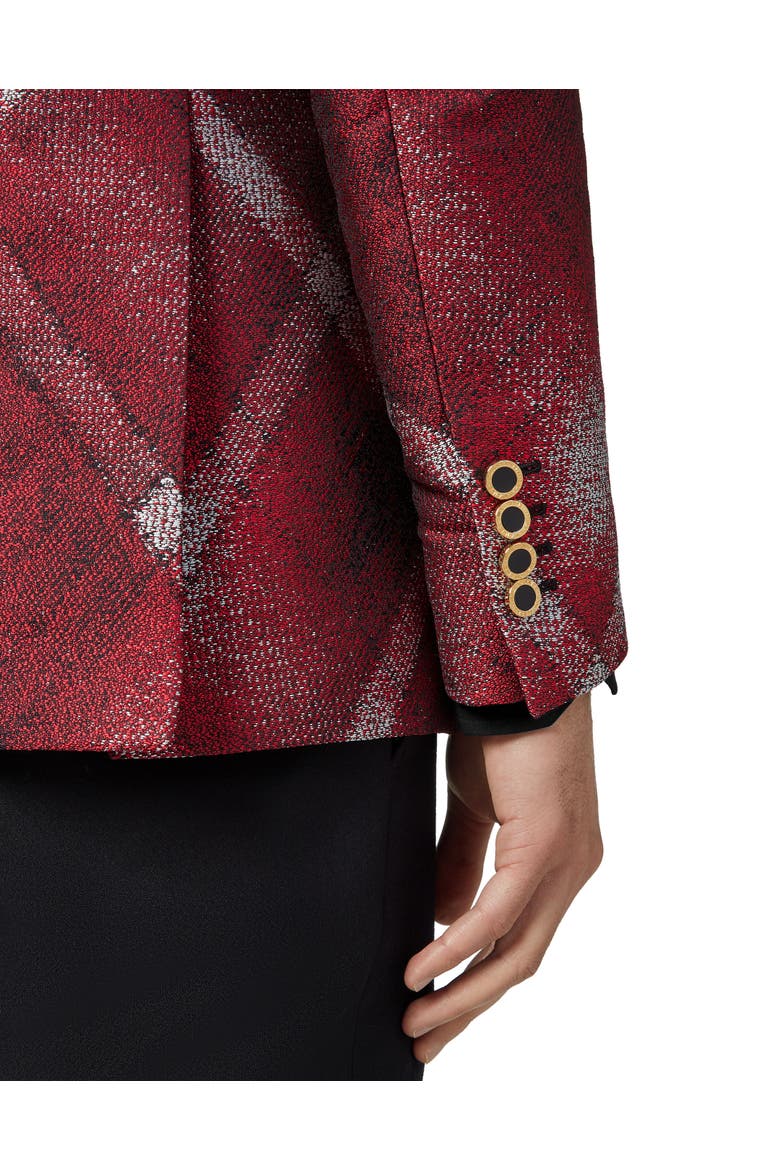 Blazer Men, Alternate, color, Bordeaux