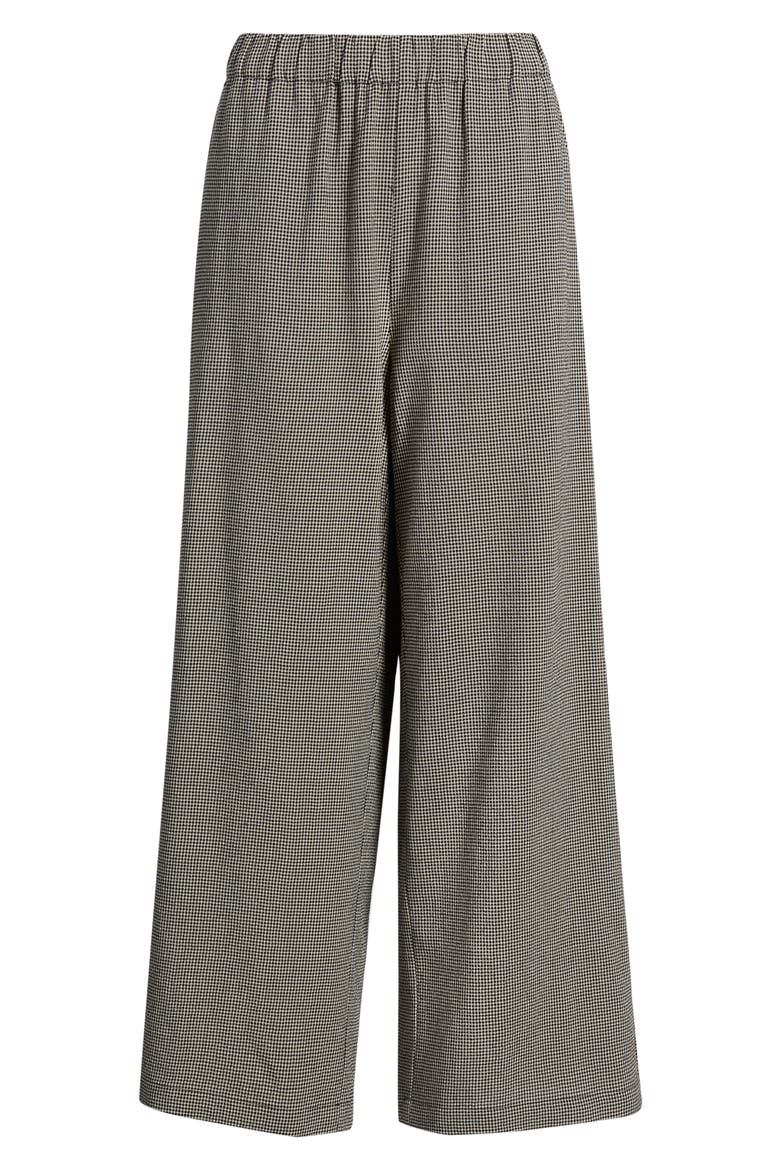 High Rise Wide Leg Ankle Pants, Alternate, color, CHALK