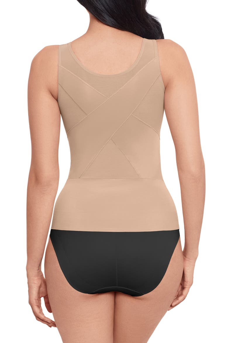 Back Wrap Shaping Camisole, Alternate, color, WARM BEIGE