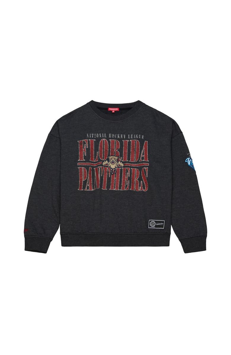 Mitchell & Ness Women's Mitchell & Ness Gray Florida Panthers 2026 NHL Winter Classic Sweatshirt, Main, color, Charcoal
