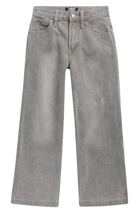 Kids' Baggy Wide Leg Jeans