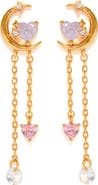 Girls Crew Cosmic Love Drop Earrings