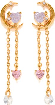 Girls Crew Cosmic Love Drop Earrings