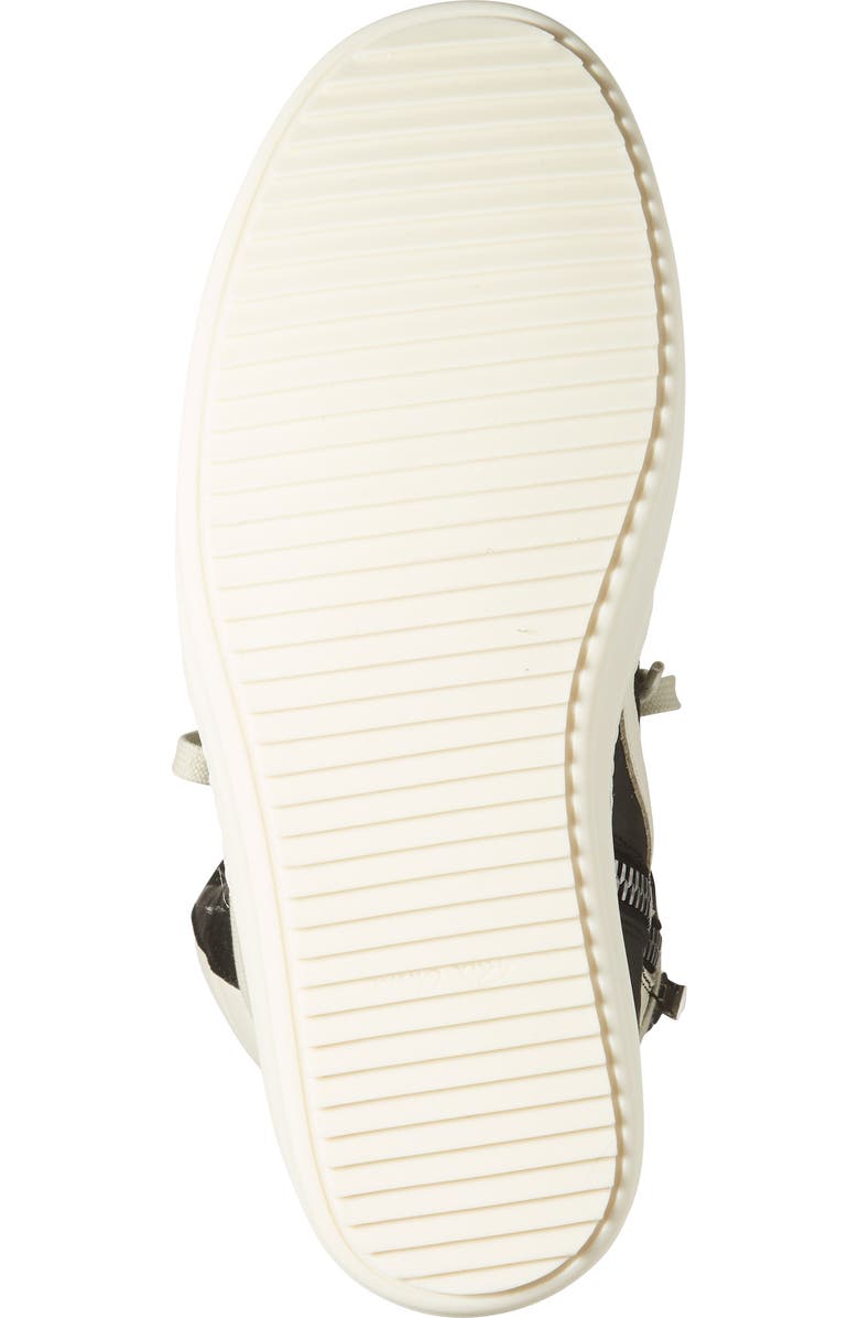 Rick Owens Geobasket High Top Sneaker, Alternate, color, Black/ Milk/ Milk