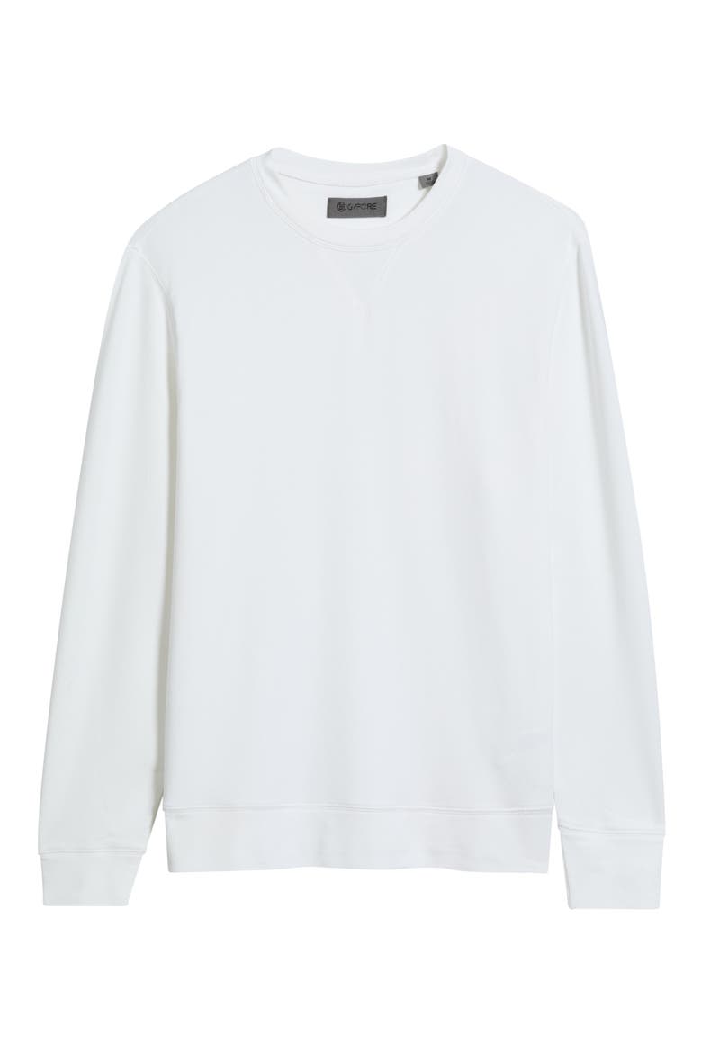 All Play Terry Sweatshirt, Main, color, SNOW