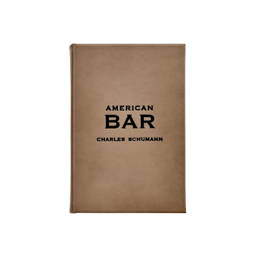 Graphic Image American Bar Leather Edition in Taupe 