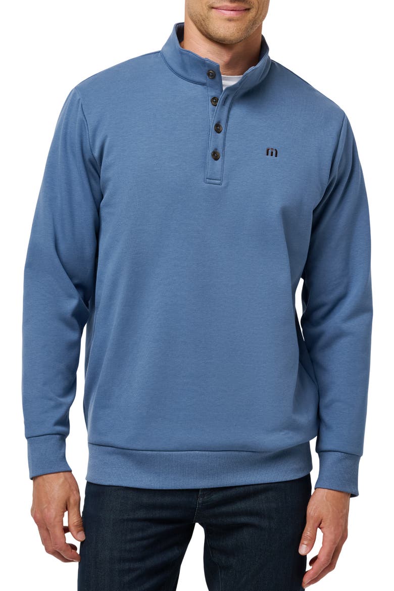 All Day Cruise Pullover, Main, color, BERING SEA