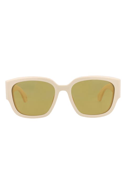 55mm Square Sunglasses