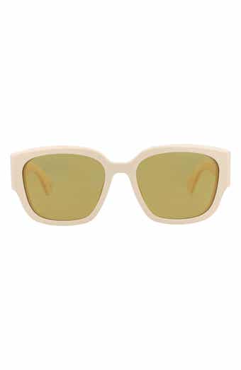 McQueen 55mm Square Sunglasses