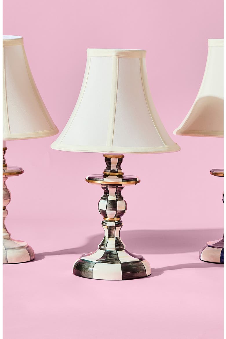 Courtly Check Candlestick Lamp, Alternate, color, COURTLY