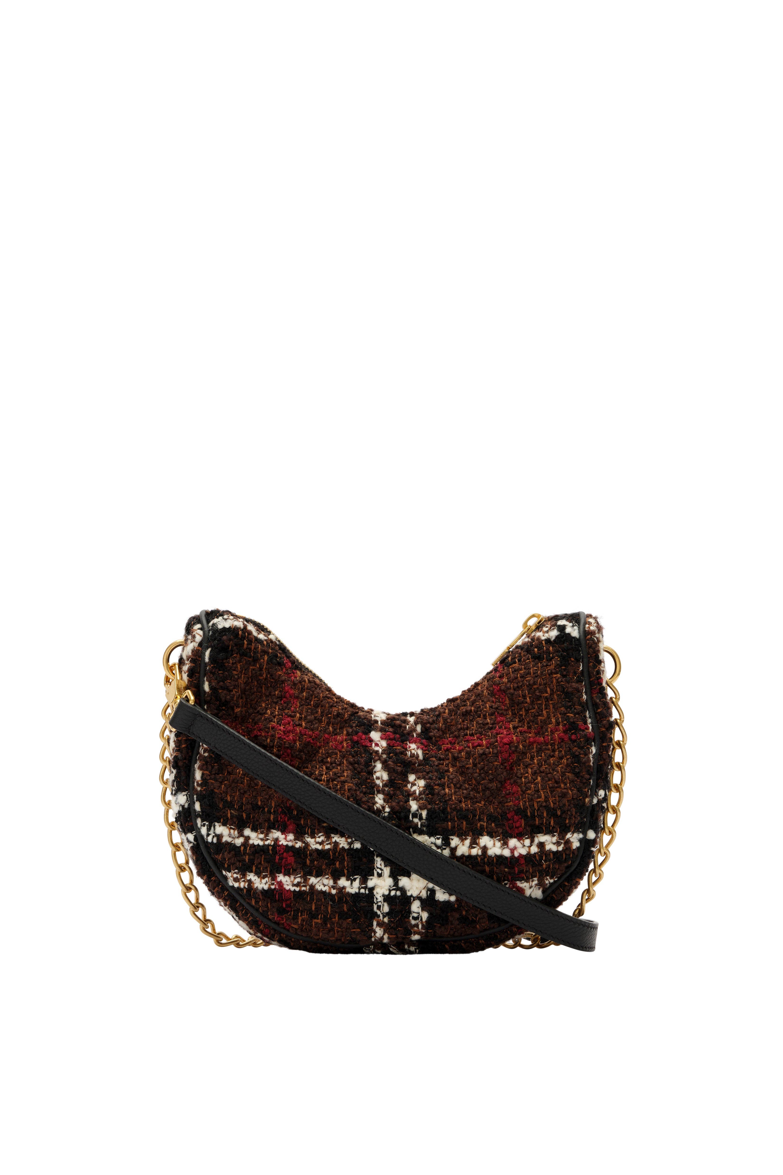 Horseshoe Chain Bag, Alternate, color, Chocolate brown