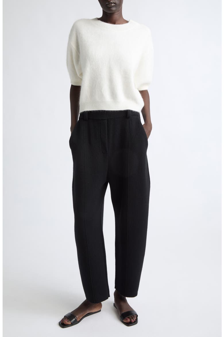 Juniper Brushed Cashmere Sweater, Alternate, color, CREAM BRUSHED