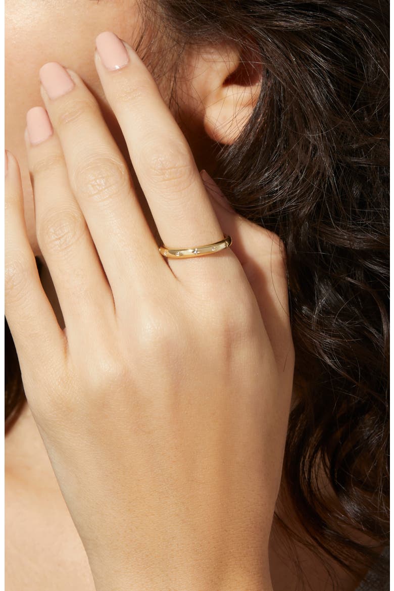 Celestial Band Ring - Capella, Alternate, color, Gold