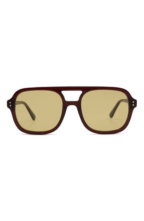 Rowyn 55mm Aviator Sunglasses