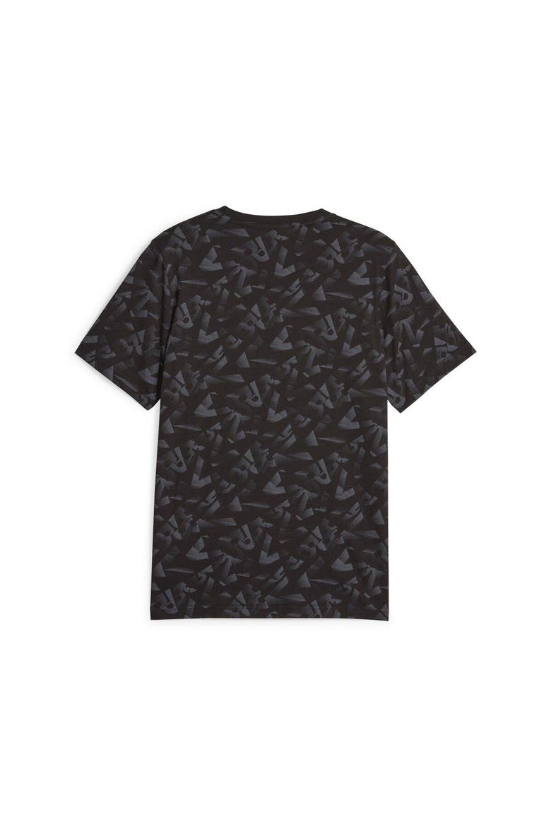 Men's Puma  Black Borussia Dortmund FtblCore Allover Print T-Shirt, Alternate, color, Black