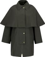 Barbour Fia Water Resistant Caped Twill Jacket