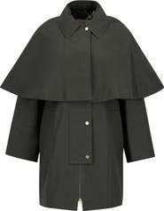 Barbour Fia Water Resistant Caped Twill Jacket