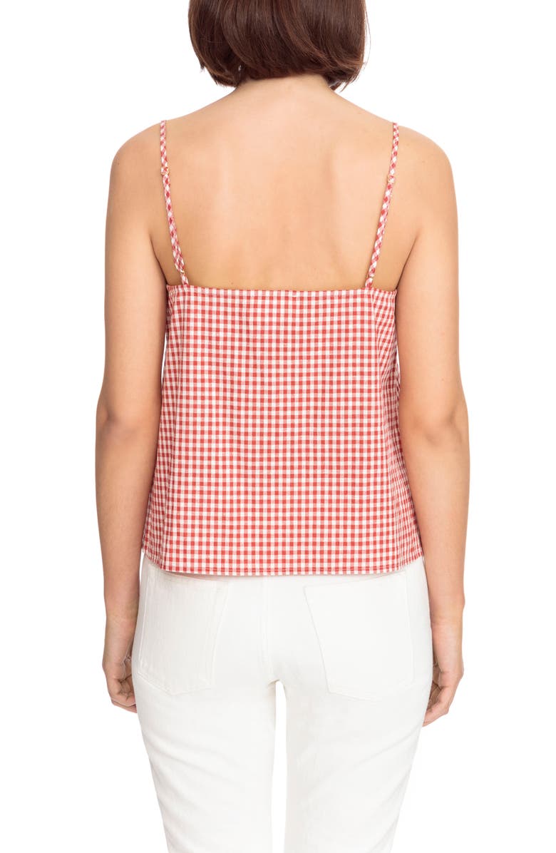 Sézane Suzie Gingham Top, Alternate, color, 