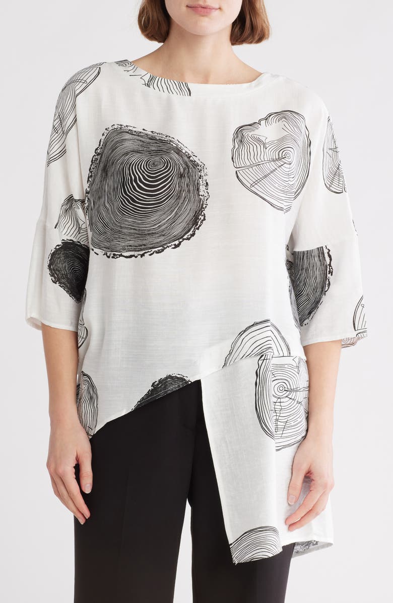 PATRIZIA LUCA Asymmetric Boxy Tunic, Main, color,