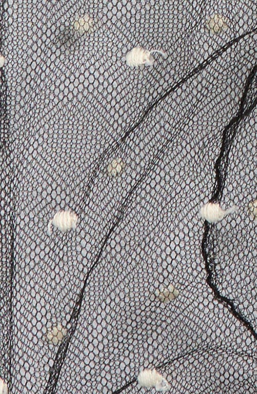 Valentino Garavani Polka Dot Tulle Gloves