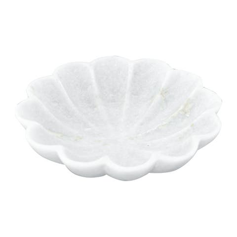 Carved Marble Dish