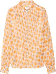 Zadig & Voltaire Timz Mousseline Floral Top