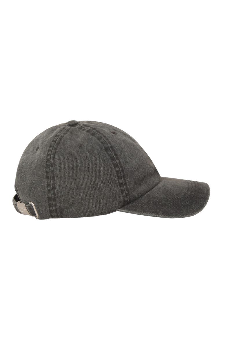 Atlas Logo Natural Baseball Cap, Alternate, color, Charcoal