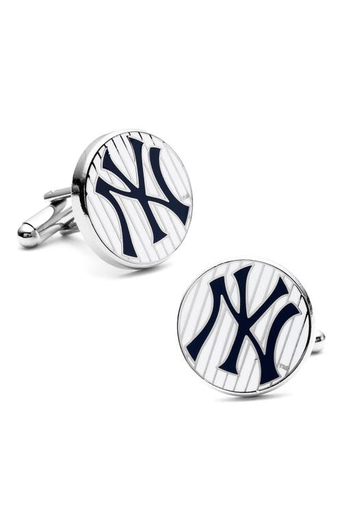 Cufflinks, Inc. 'New York Yankees' Cuff Links in White/Blue  product