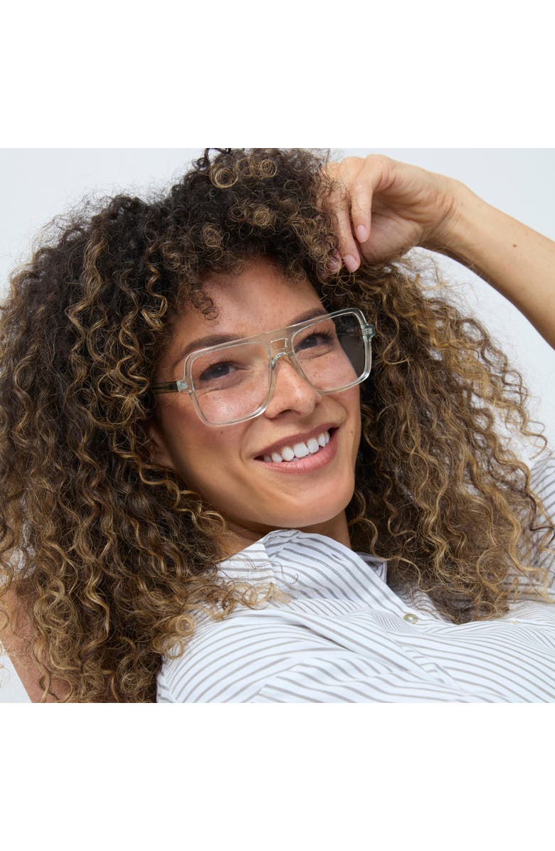 French Kiwis Eyewear Dallas Reading Glasses, Alternate, color, Black
