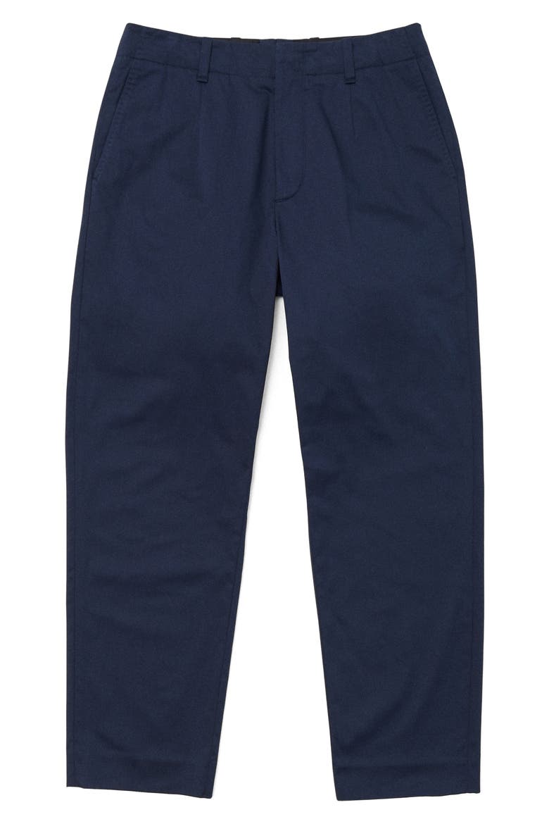 Shift Straight Leg Sateen Pants, Alternate, color, NAVY