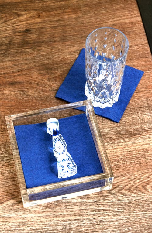 Tara Wilson Designs Napkin Holder In Transparent