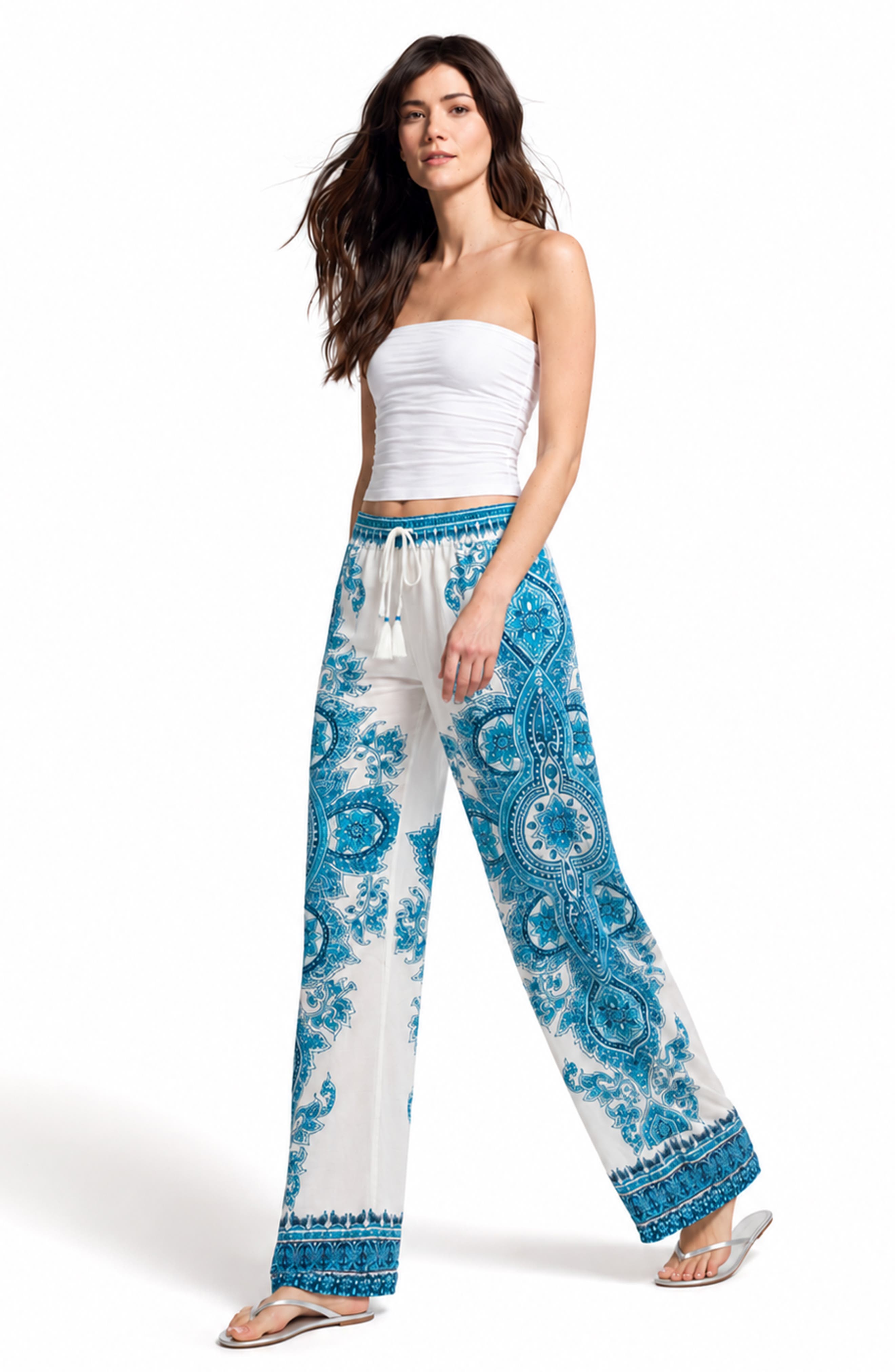 selected White/Teal