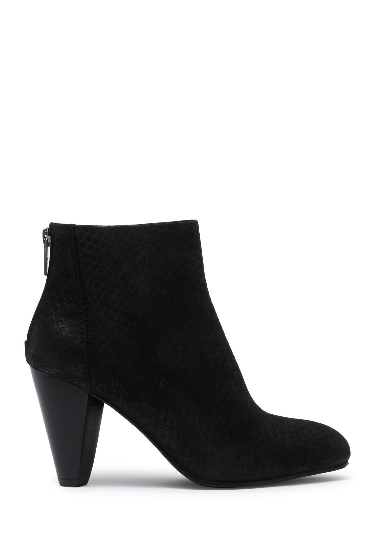 Seychelles Nothing Was The Same Snakeskin Embossed Leather Ankle Bootie, Alternate, color, 
