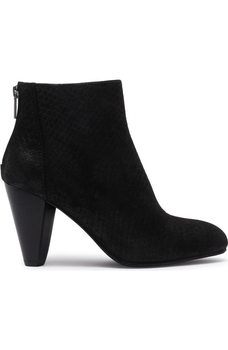 Seychelles Nothing Was The Same Snakeskin Embossed Leather Ankle Bootie, Alternate, color,