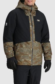 Outdoor Research Snowcrew Waterproof Hooded Ski Jacket
