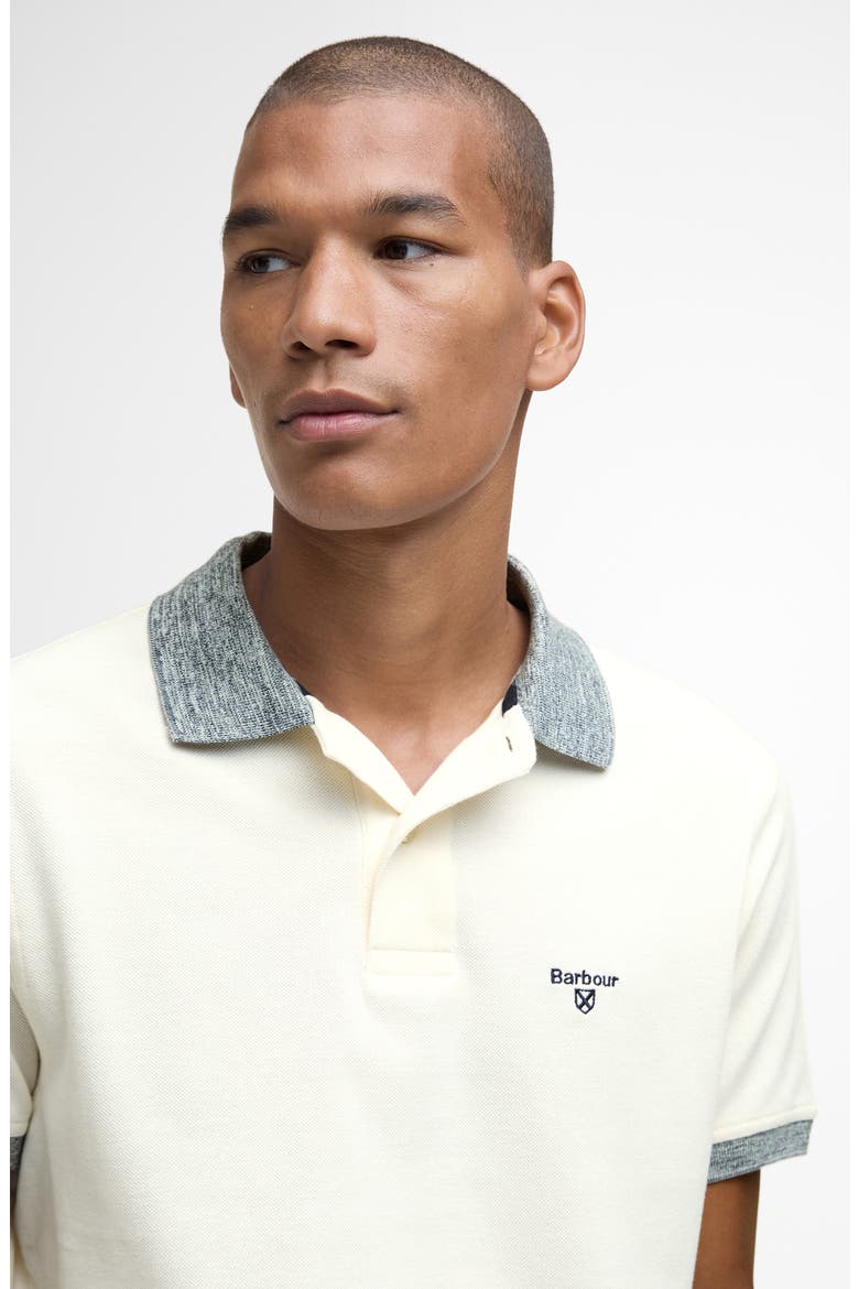Marlton Tailored Fit Polo, Alternate, color, WHISPER WHITE