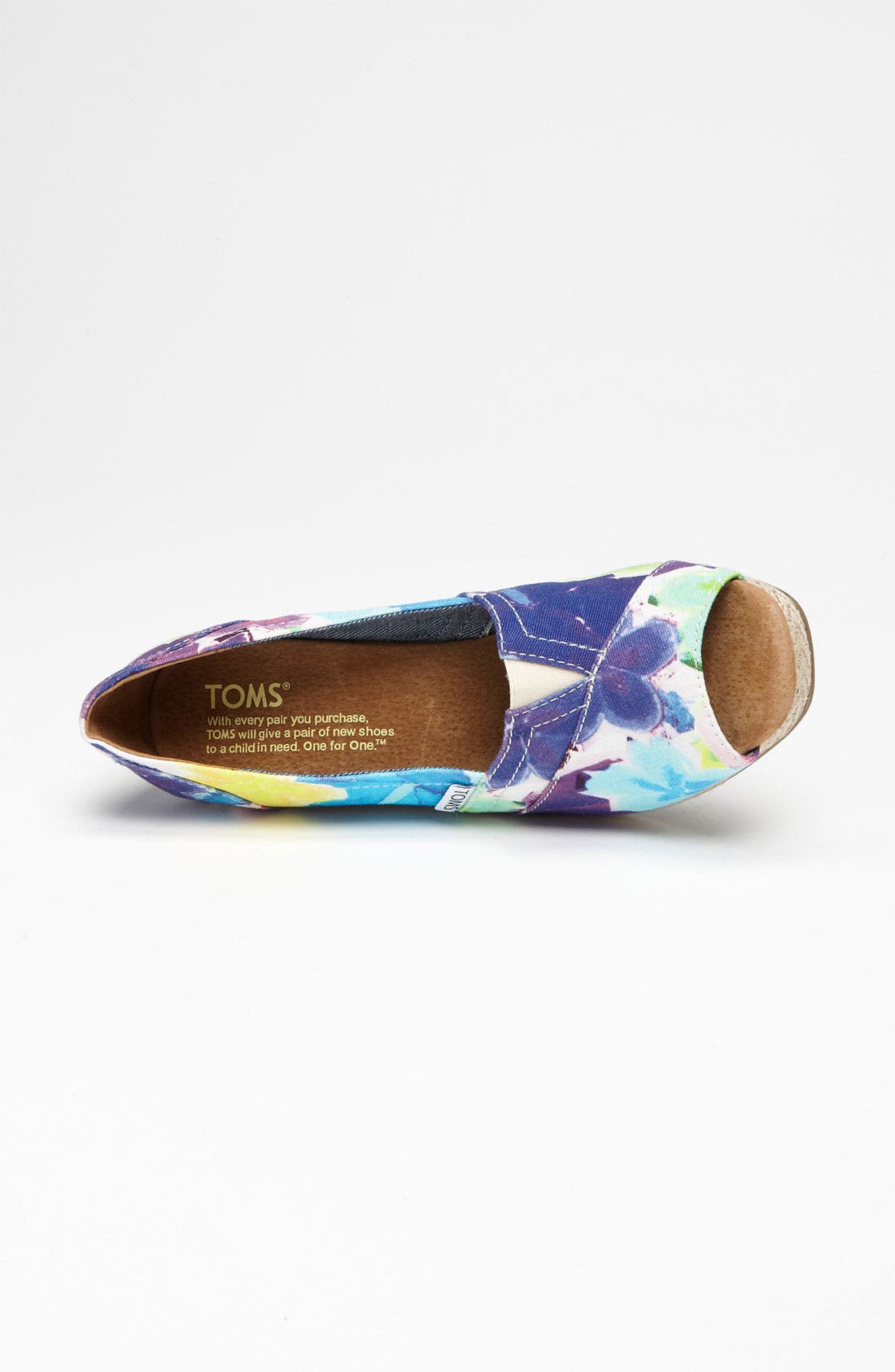 TOMS 'Corbel' Wedge, Alternate, color, 