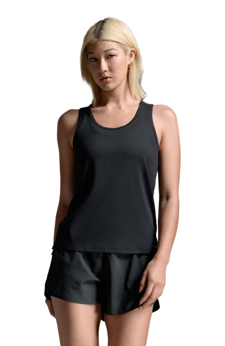 2XU Aero Singlet, Alternate, color, Black/Silver Reflective