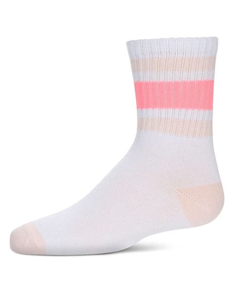 Neon Stripe Crew Sock (Little Kid & Big Kid)