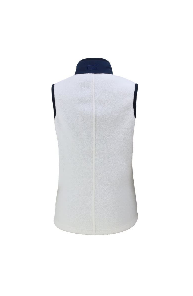 Cutter & Buck Women's Cutter & Buck  Oatmeal Seattle Mariners Cascade Eco Sherpa Fleece Full-Zip Vest, Alternate, color, 