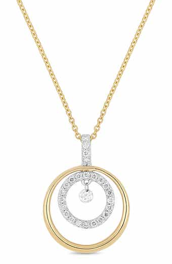 Liora 18k Gold Diamond Pendant Necklace
