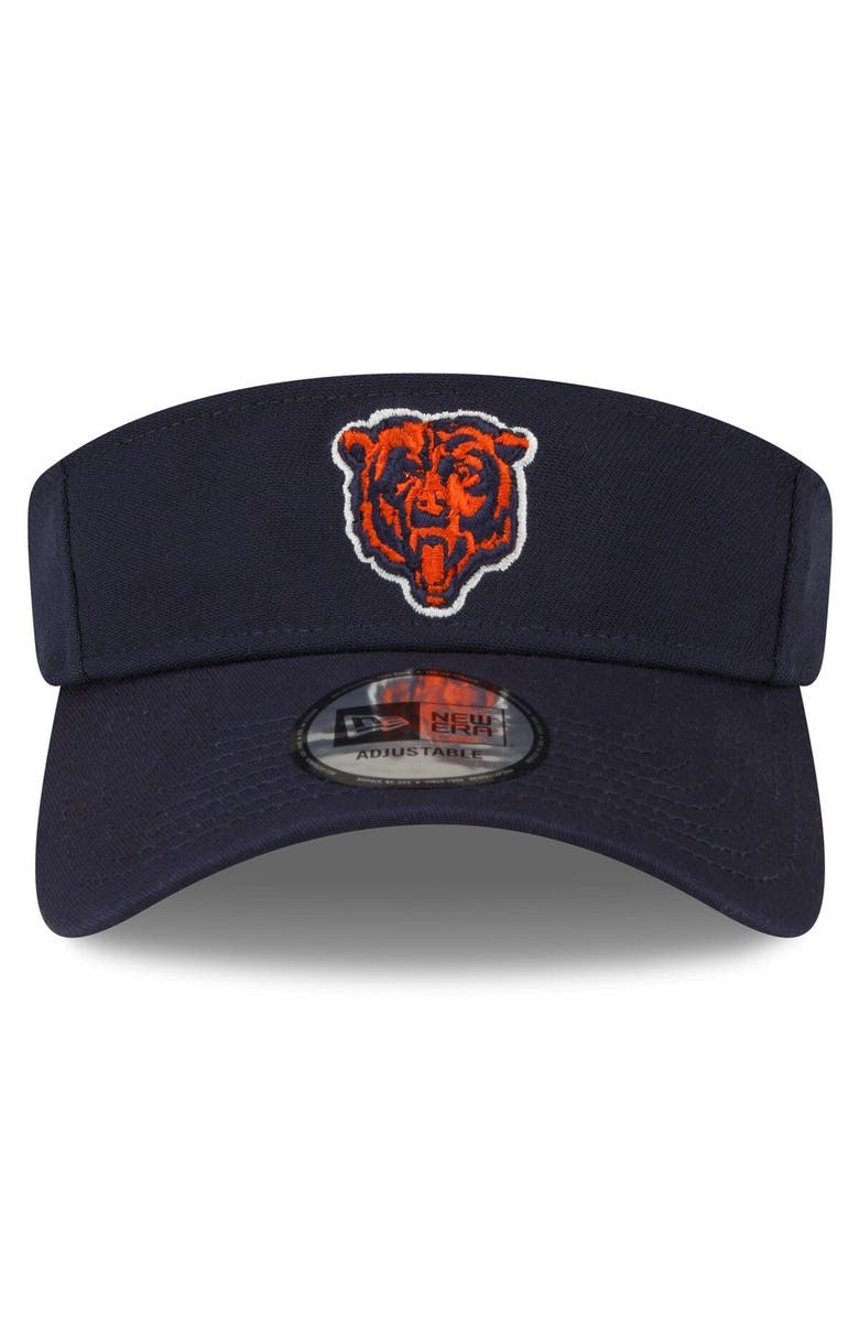 New Era Men's New Era Navy Chicago Bears 2022 Sideline Adjustable Visor, Alternate, color, 