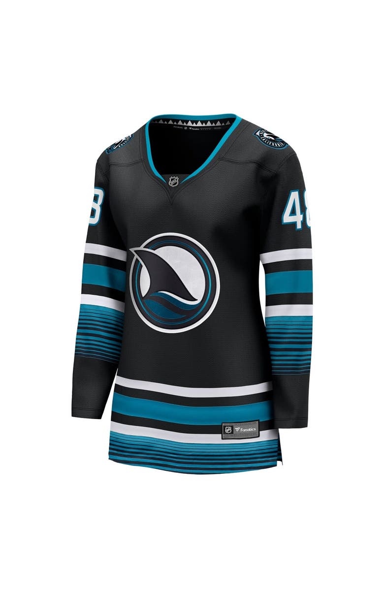 FANATICS Women's Fanatics Tomas Hertl Black San Jose Sharks Alternate Premier Breakaway Player Jersey, Alternate, color, 