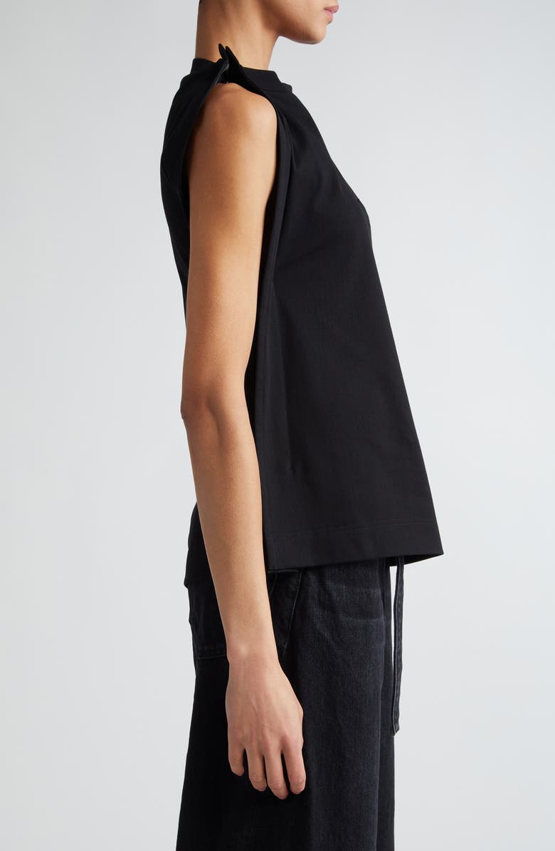 Sacai Asymmetric Cotton Jersey Top, Alternate, color, 