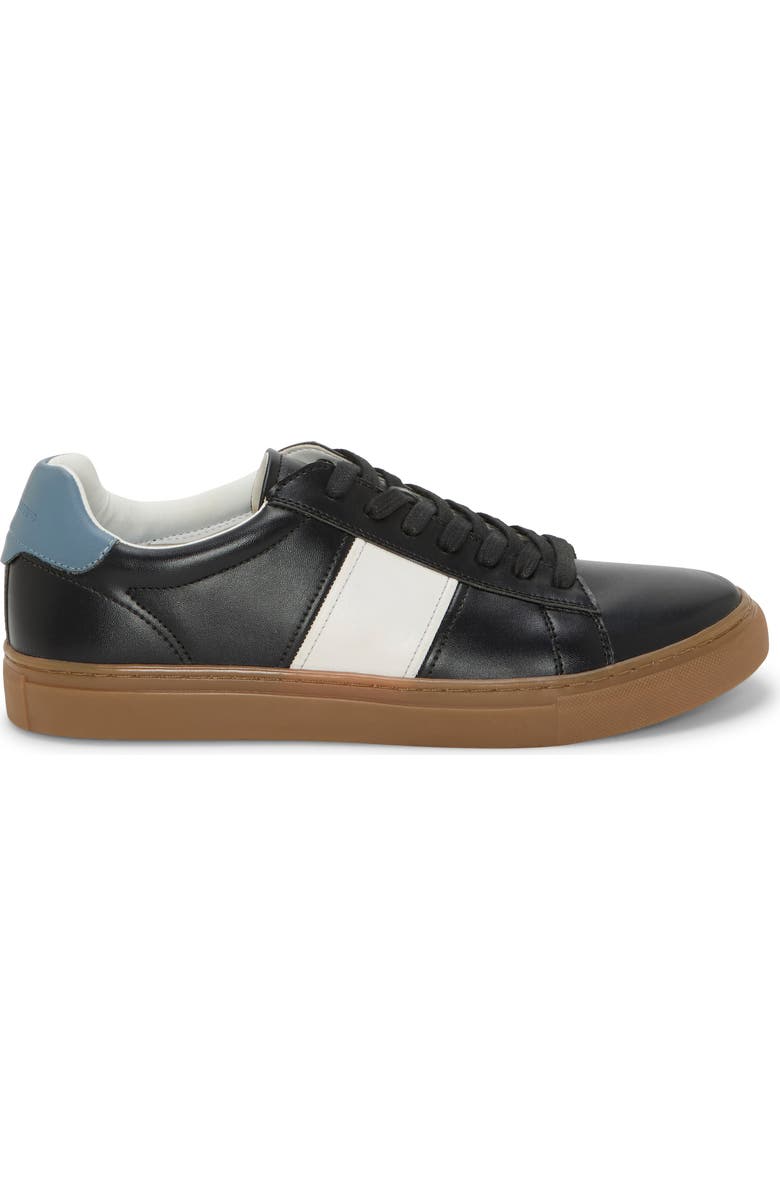 Vince Camuto Eirik Low Top Sneaker, Alternate, color, Black/ Off White