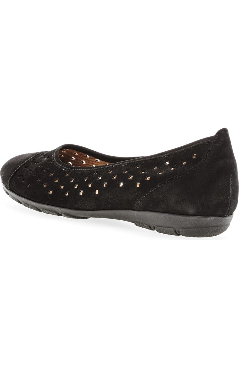 Gabor 44.169 Ballet Flat, Alternate, color, Black