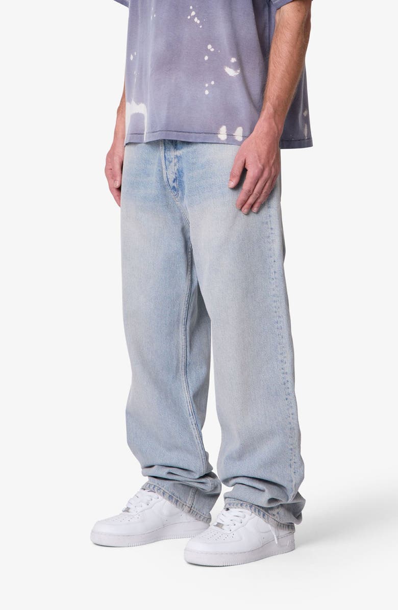 mnml Ultra Baggy Jeans, Alternate, color, Light Sand Washed Blue