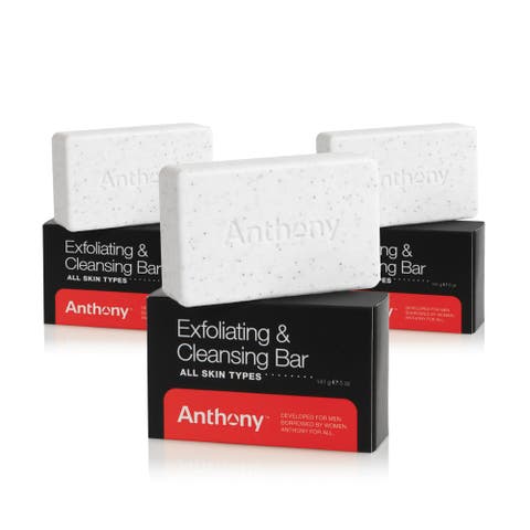 Exfoliating + Cleansing Bar 5oz Multi-Pack Of 3