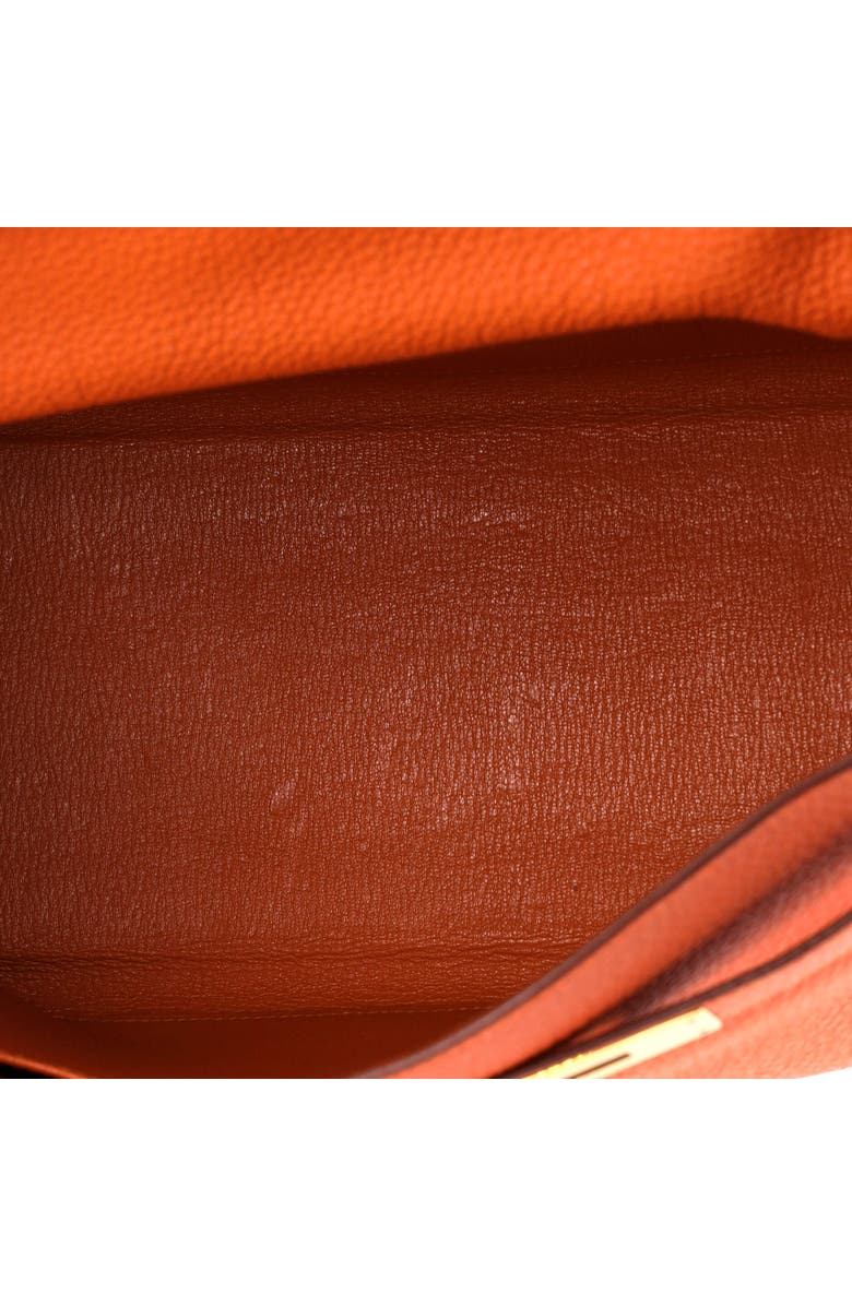 Pre-Owned Hermes Kelly Handbag Orange Togo with Gold Hardware 32, Alternate, color, Orange H
