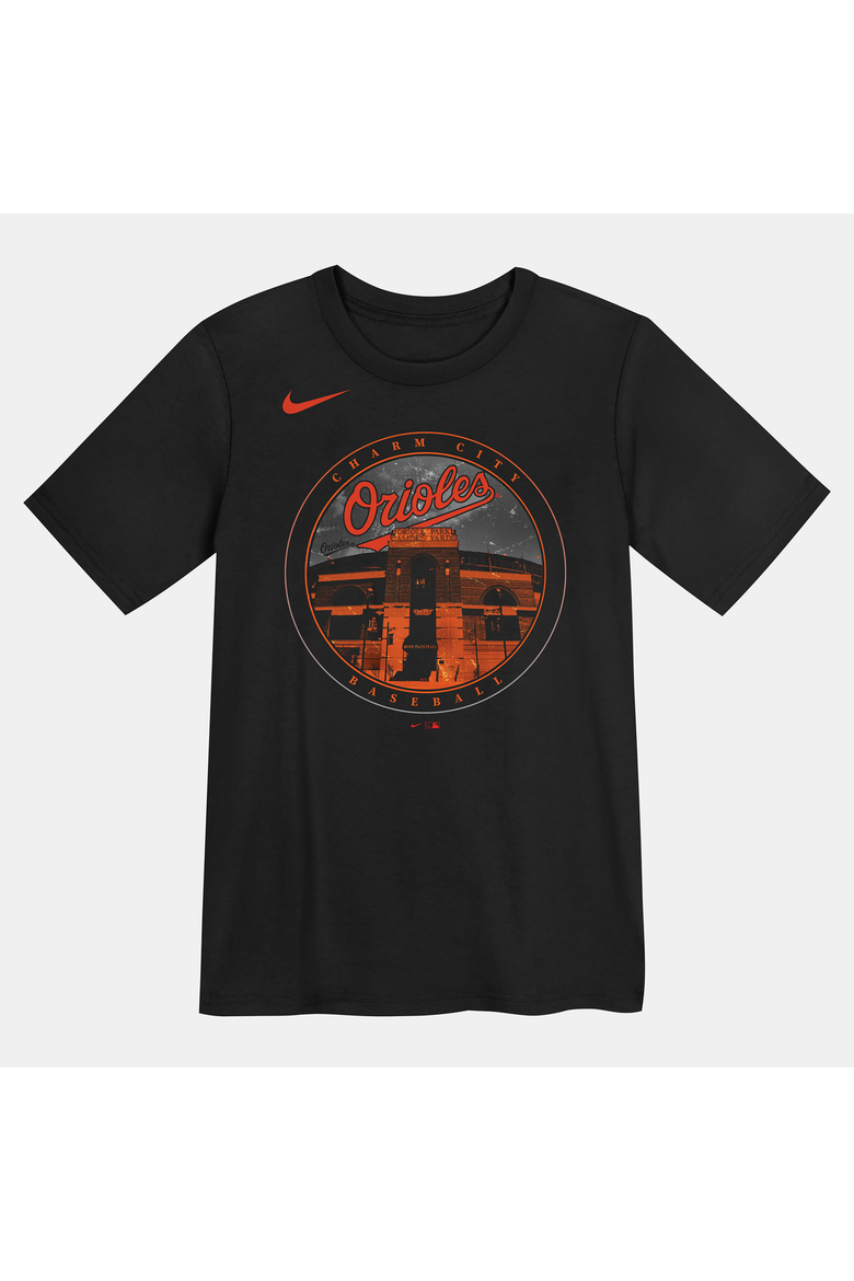 Preschool Nike Black Baltimore Orioles Hometown Local Collection T-Shirt, Main, color, Black